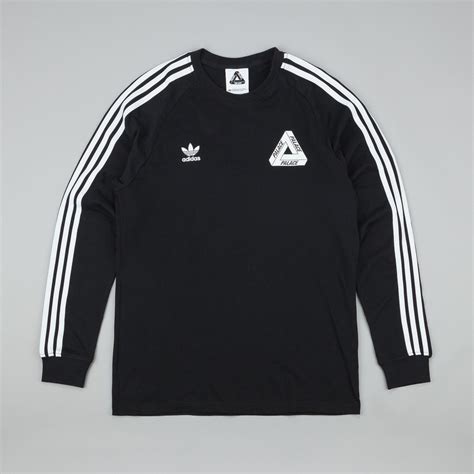 Palace x Adidas Black Long Sleeve Tee : r/FashionReps 